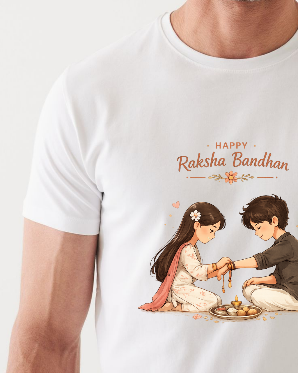 Raksha Bandhan Brother-Sister T-Shirt